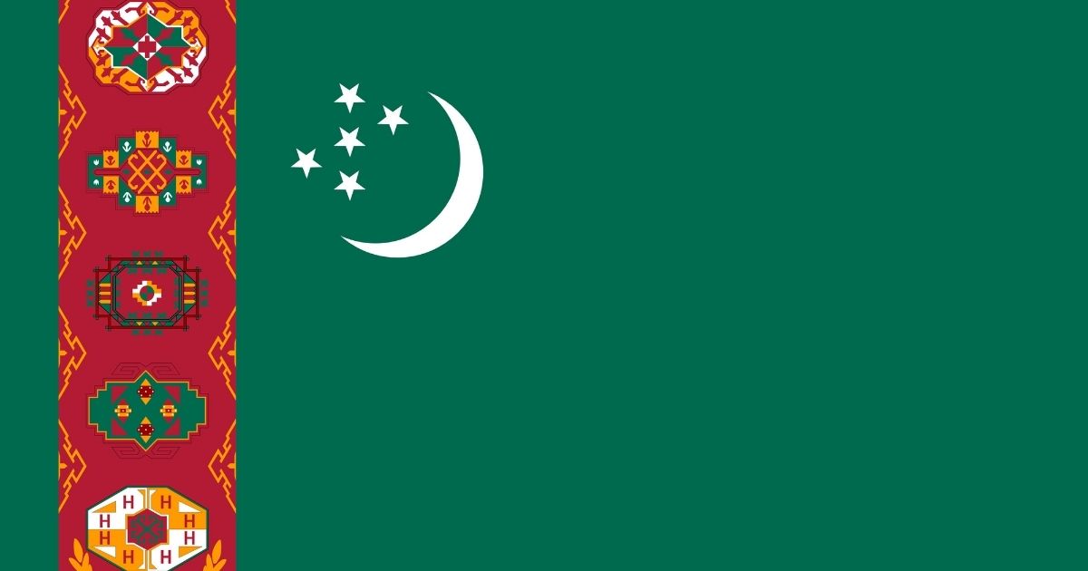 Turkmenistan Flag