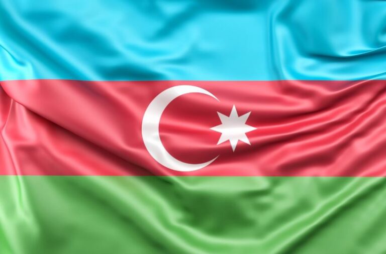 Azerbaijan Flag