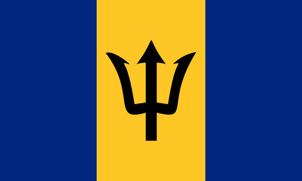 Barbados Flag
