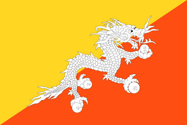 Bhutan Flag HD