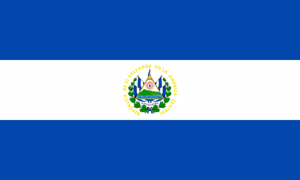 El Salvador HD Flag