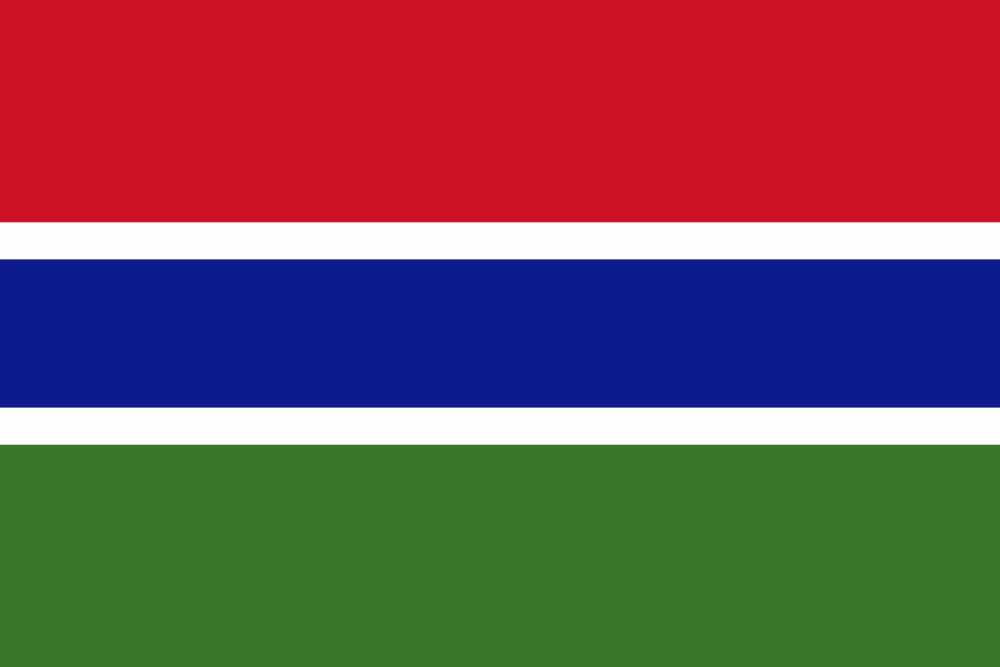 Gambia Flag HD
